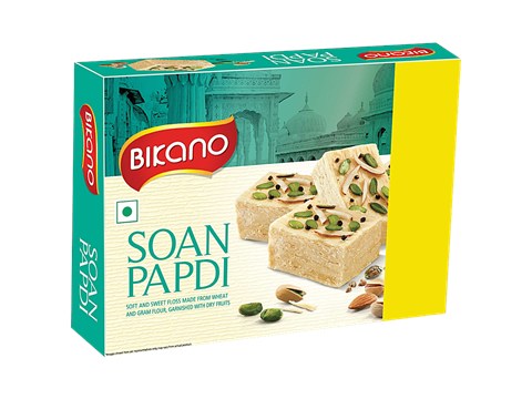 Bikano Soan Papdi - Sweet & Soft, Traditional Relish, For Festive Occasions, Gifting, 250 g