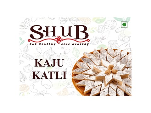 SHUB Kaju Katli - Dessert, Snack For Celebration, 250 g