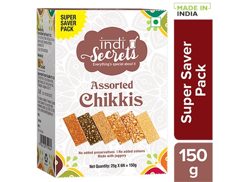 indiSecrets Assorted Chikki, 150 g