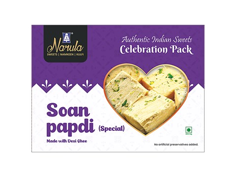 NARULA SWEETS Special Soan Papdi, 400 g