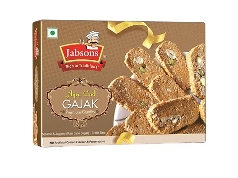 Jabsons Agra Gud/Jaggery Gajak, 175 g