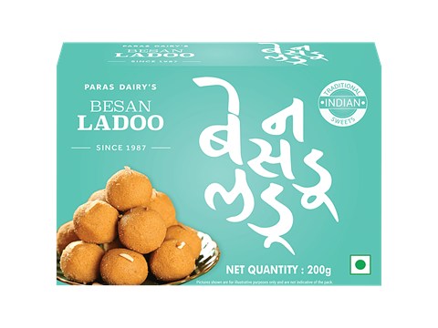 Paras Dairy Besan Ladoo, 200 g