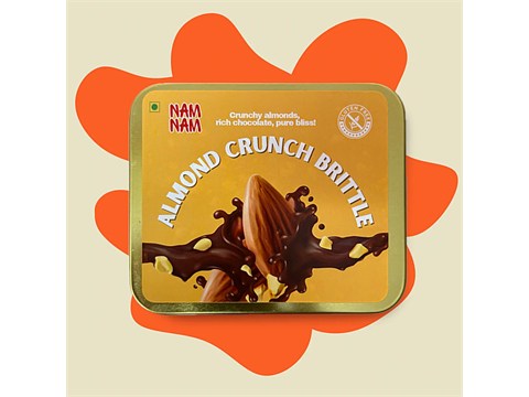 Nam Nam Almond Crunch Brittle, 100 g