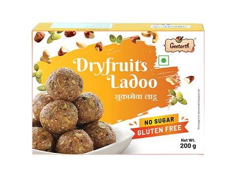 GEETARTH Dryfruits Ladoo, No Sugar, 200 g