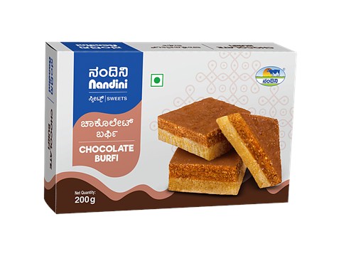 Nandini Chocolate Burfi, 200 g