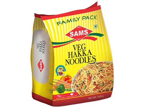 SAMS Hakka Noodles - For Chinese Fast Food, Snacks & Soups, 900 g
