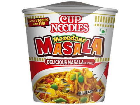Nissin Cup Noodles - Mazedaar Masala, 45 g