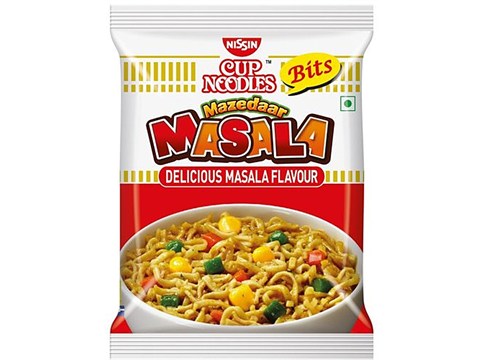 Nissin Cup Noodles Bits - Mazedaar Masala, 50 g