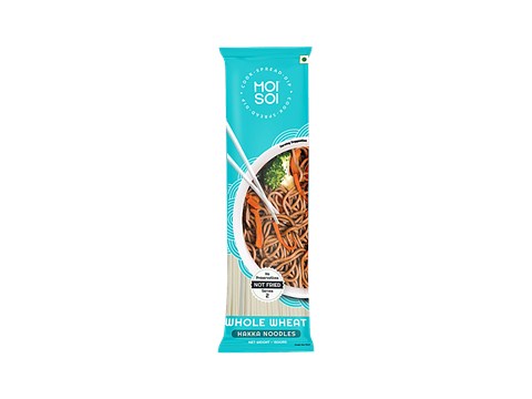 Moi Soi Whole Wheat Hakka Noodles, 150 g