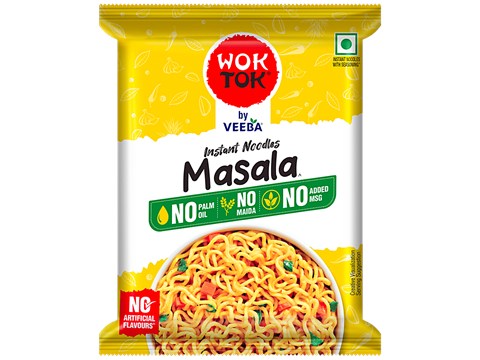 Wok Tok by Veeba Masala Instant Noodles, 66 g