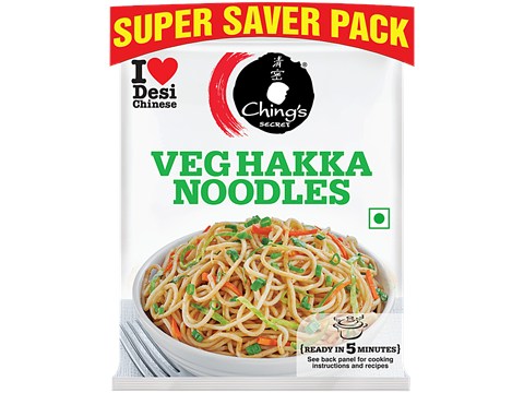 Ching's Secret Veg Hakka Noodles, 560 g