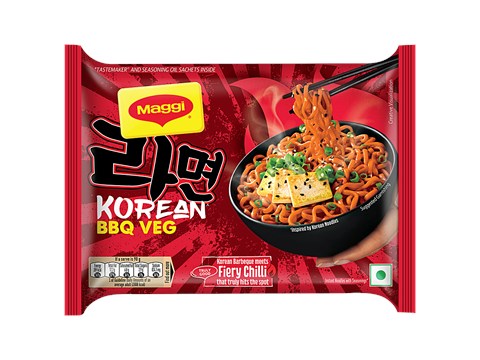 Maggi Korean BBQ Instant Veg Noodles, 90 g