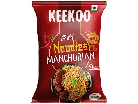 Keekoo Manchurian Instant Noodles, 60 g