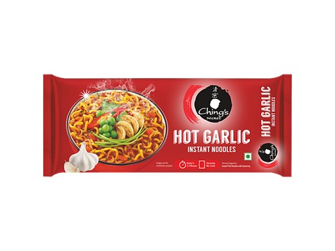 Ching's Secret Hot Garlic Instant Noodles, 240 g