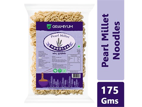 Gramiyum Pearl Millet/Kambu Noodles - Rich In Nutrients, Helps Manage Weight, 175 g