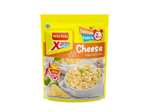 Wai Wai X-Press Instant Pasta Cheese Macaroni - Rich In Protein, 70 g