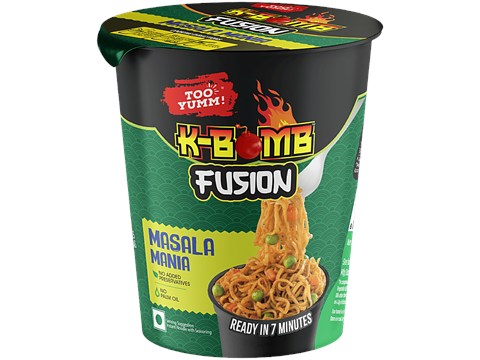 Too Yumm! K-Bomb Fusion Masala Mania Instant Noodles, 70 g
