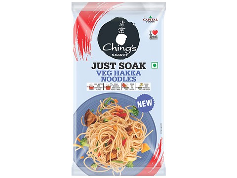 Ching's Secret Just Soak - Veg Hakka Noodles, 150 g
