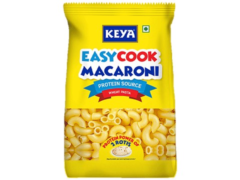 Keya EasyCook Macaroni Wheat Pasta - Nutritious, Rich In Protein, 850 g