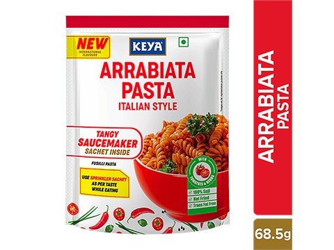 Keya Arrabiata Pasta - Italian Style, 68.5 g