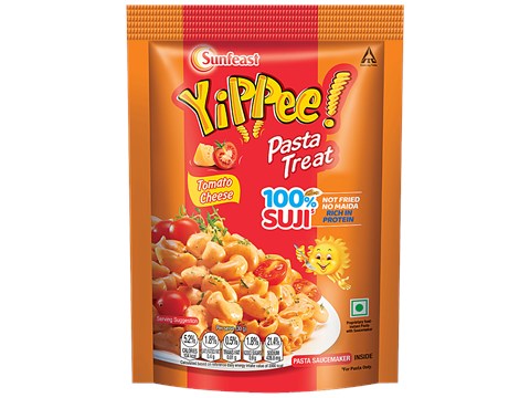 Sunfeast YiPPee! Tomato Cheese Pasta Treat, 70 g