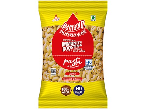 Bambino Pasta Pasta Macaroni - Elbow, 100% Durum Wheat Semolina, 850 g