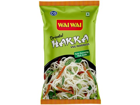 Wai Wai Oriental Hakka Veg Noodles, 140 g