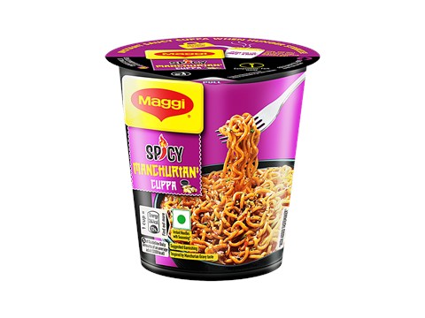 Maggi Spicy Manchurian Instant Cuppa Noodles, 70.5 g