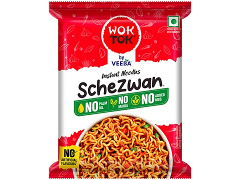 Wok Tok by Veeba Schezwan Instant Noodles, 66 g