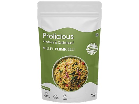 Prolicious Millet Vermicelli - Rich In Plant Based Protein, 400 g