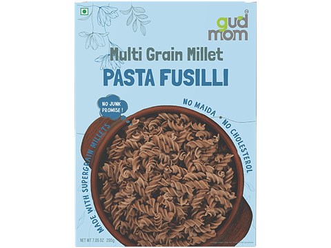 Gudmom Multi Grain Millet Pasta - Fusilli, 200 g