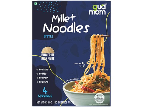Gudmom Little Millet Noodles, 180 g
