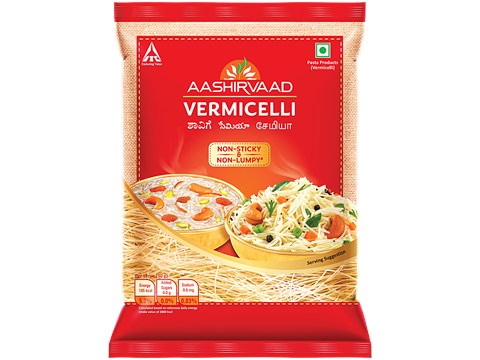 Aashirvaad Vermicelli, Made From Wheat, No Maida, 850 g