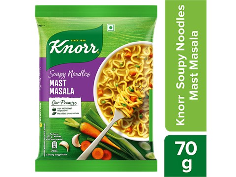 Knorr Mast Masala Soupy Noodles, 70 g