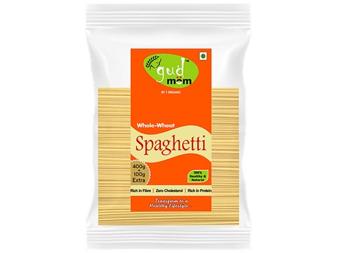 Gudmom Whole Wheat Spaghetti, 500 g