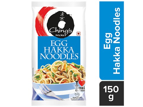 Chings Secret Egg Hakka Noodles, 150 g