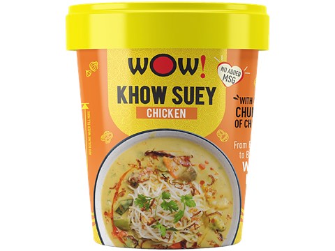 Wow! Noodles Khow Suey Chicken Cup Noodles, 80 g