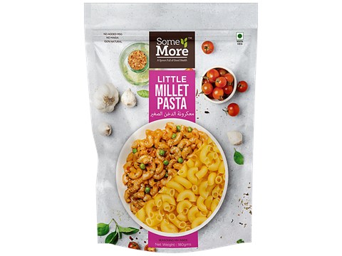 Some More Little Millet Pasta - No Maida & MSG, Natural, 180 g