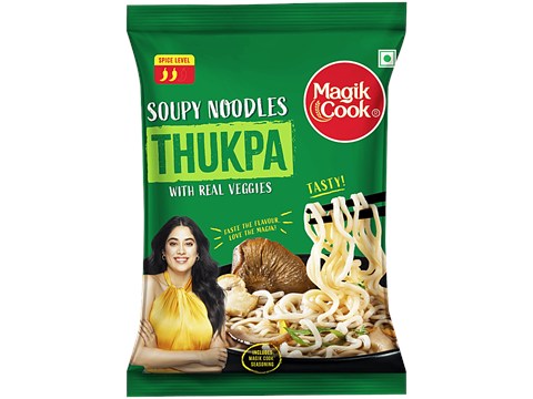 Magik Cook Thukpa Soupy Noodles With Real Veggies, 60 g
