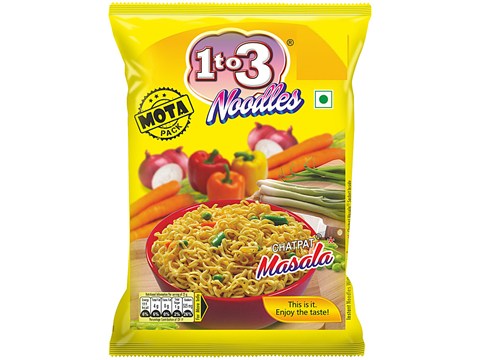 1to3 Noodles Chatpat Masala Noodles - Mota Pack, 75 g