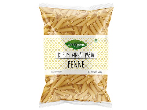Wingreens Farms Durum Wheat Pasta - Penne, 400 g