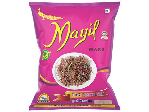 Mayil Mark Ragi Vermicelli - Rich In Antioxidants, 180 g