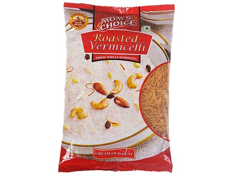 MOM'S CHOICE Roasted Vermicelli - Short Cut, Rich In Carbohydrates, 450 g