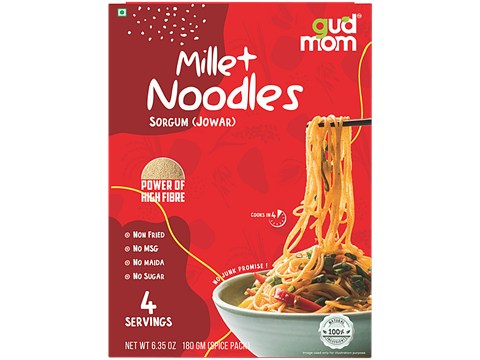 Gudmom Jowar/Sorgum Millet Noodles, 180 g