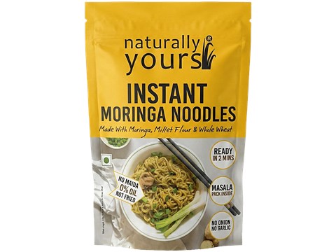 Naturally Yours Moringa Instant Noodles - No Onion, No Garlic, 175 g