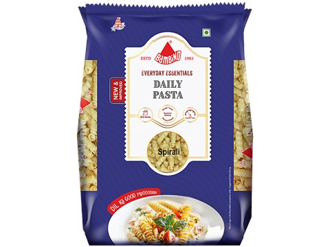 Bambino Daily Pasta - Made From Durum Wheat, Spirali, 500 g