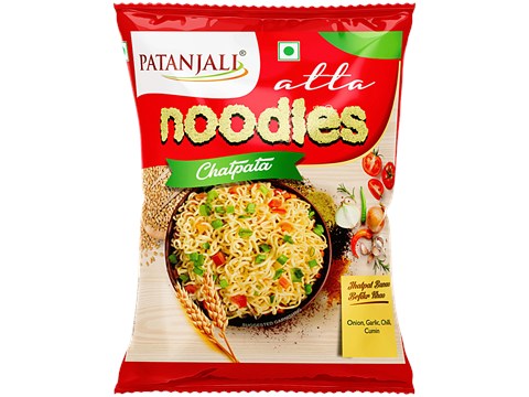 Patanjali Chatpata Instant Noodles - Atta, 70 g
