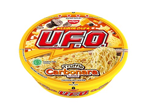 Nissin UFO Truffle Carbonara Flavour Instant Noodles, 105 g