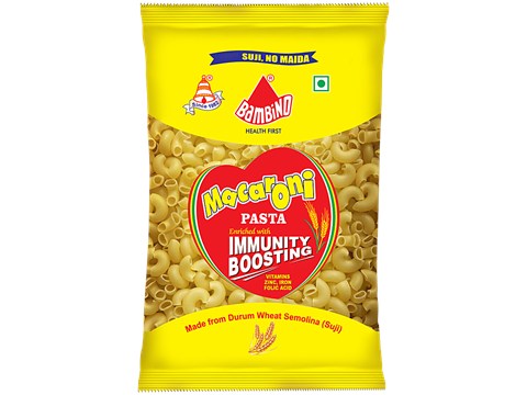 Bambino Pasta Macaroni Pasta Elbow Pep, 80 g
