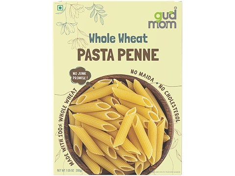 Gudmom Whole Wheat Pasta Penne, 200 g